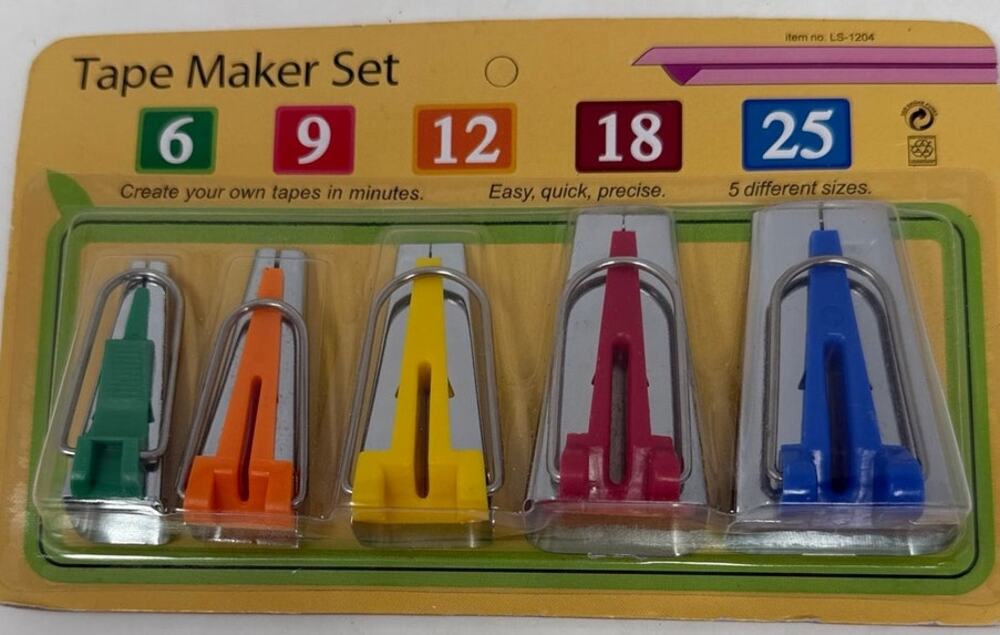 Tape Marker Set Create your own Tapes in Minutes Easy, Quick, Precise 5 Sizes